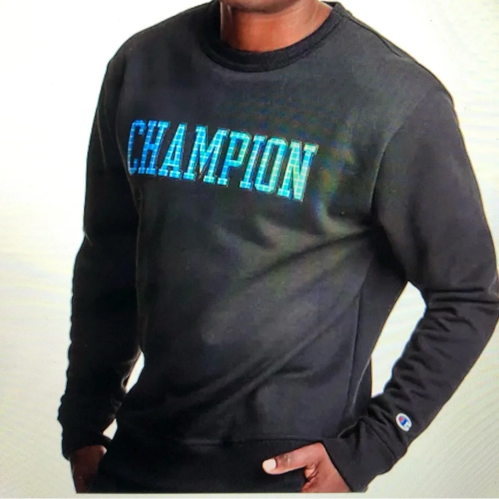 Champion Powerblend Fleece Crewneck Sweatshirt - Picture 2 of 5